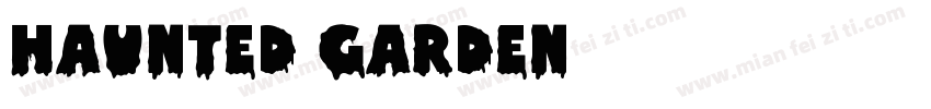Haunted Garden字体转换
